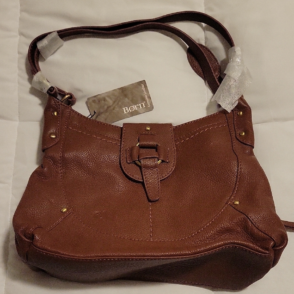 Born Brown Leather Women's Bag